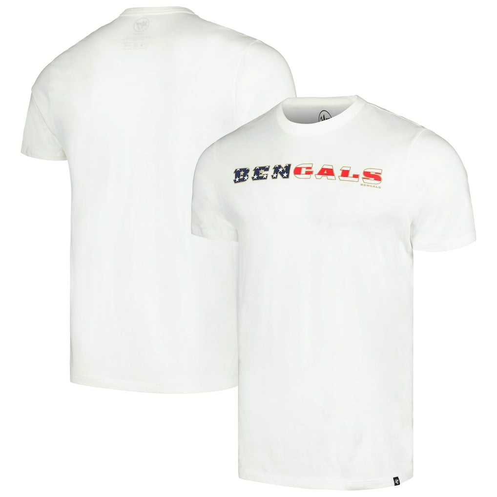 '47 Flag Script Franklin T-Shirt - Cincinnati Bengals T-shirts