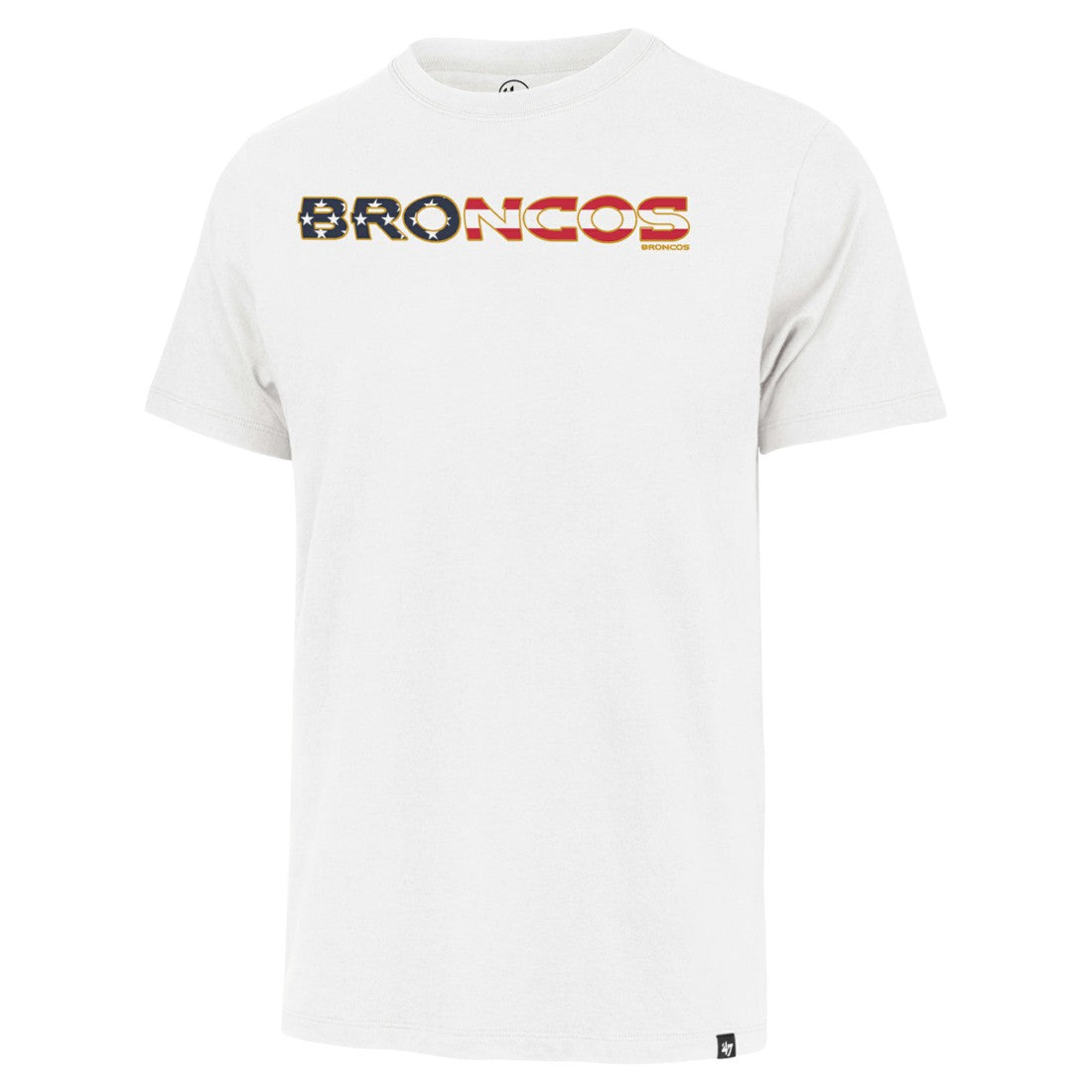 '47 Flag Script Franklin T-Shirt - Denver Broncos T-shirts