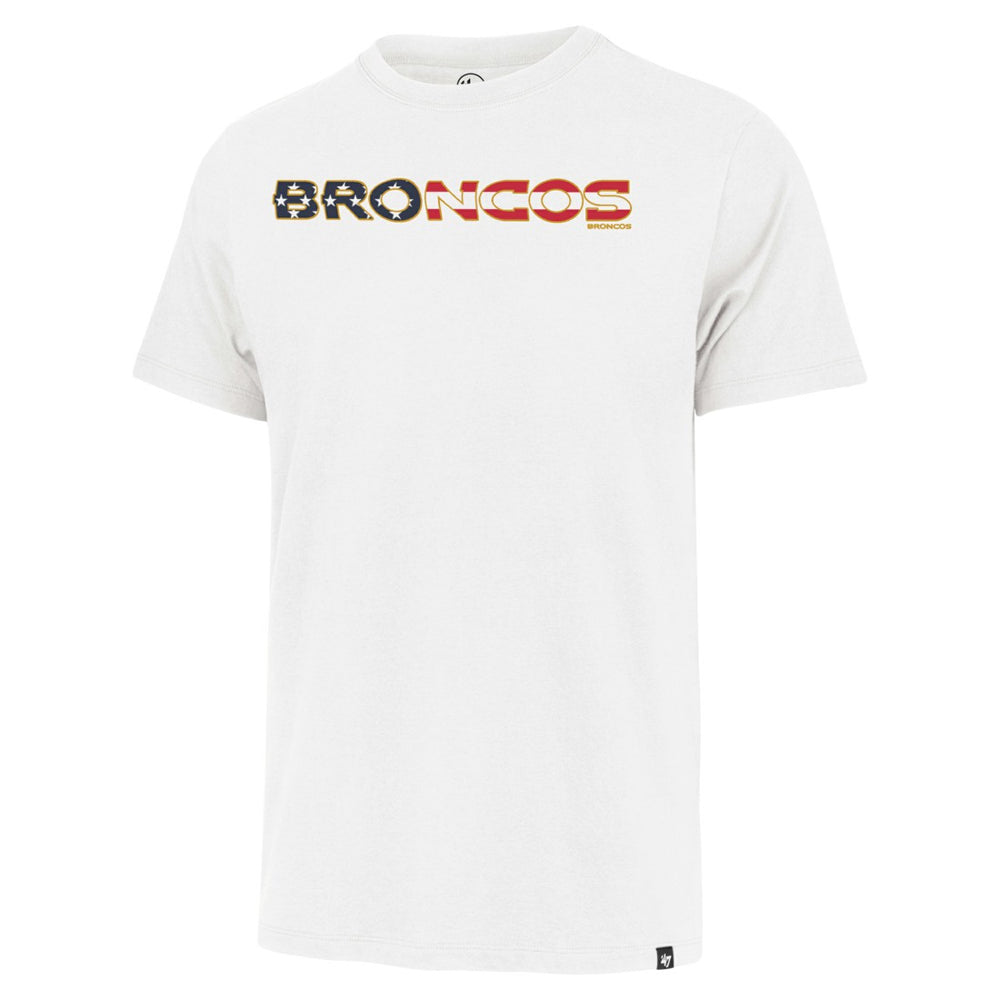 '47 Flag Script Franklin T-Shirt - Denver Broncos T-shirts