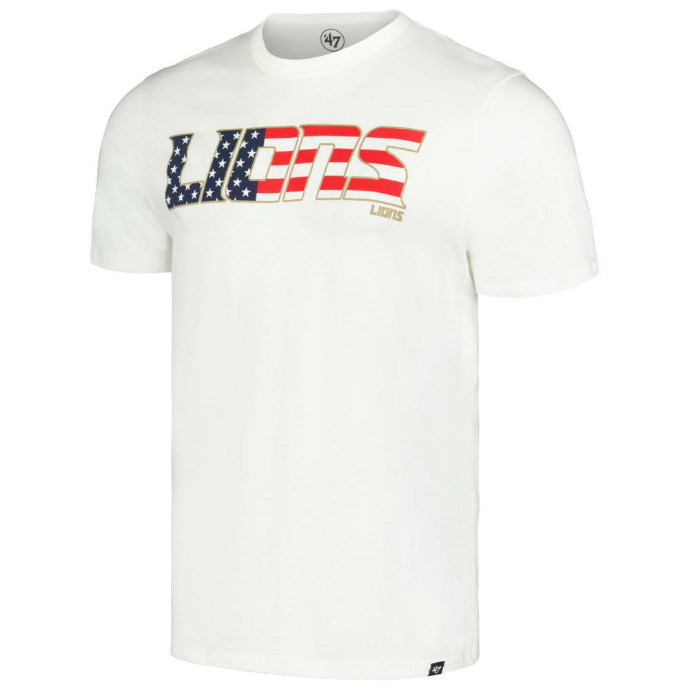 '47 Flag Script Franklin T-Shirt - Detroit Lions T-shirts