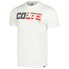 '47 Flag Script Franklin T-Shirt - Indianapolis Colts T-shirts