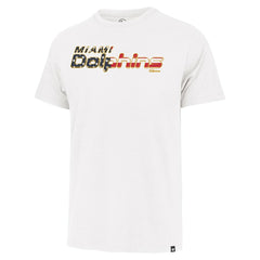 '47 Flag Script Franklin T-Shirt - Miami Dolphins T-shirts