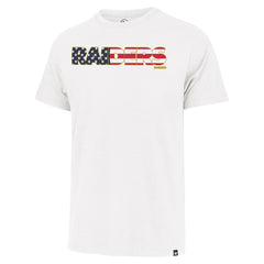 '47 Flag Script Franklin T-Shirt - Las Vegas Raiders T-shirts