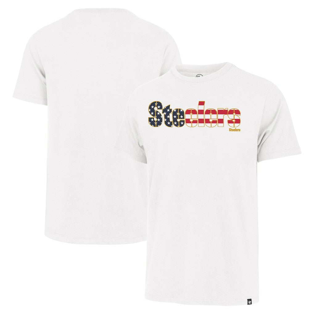 '47 Flag Script Franklin T-Shirt - Pittsburgh Steelers T-shirts
