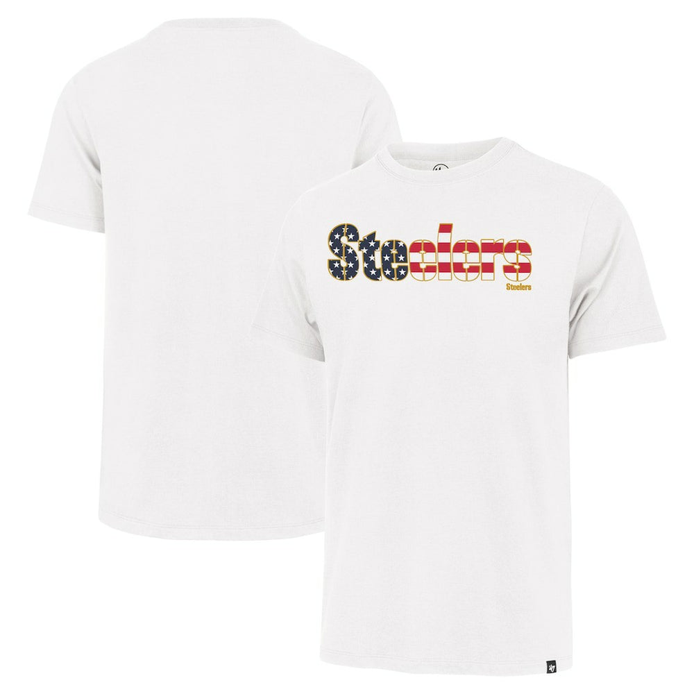 '47 Flag Script Franklin T-Shirt - Pittsburgh Steelers T-shirts