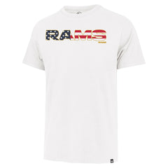 '47 Flag Script Franklin T-Shirt - Los Angeles Rams T-shirts