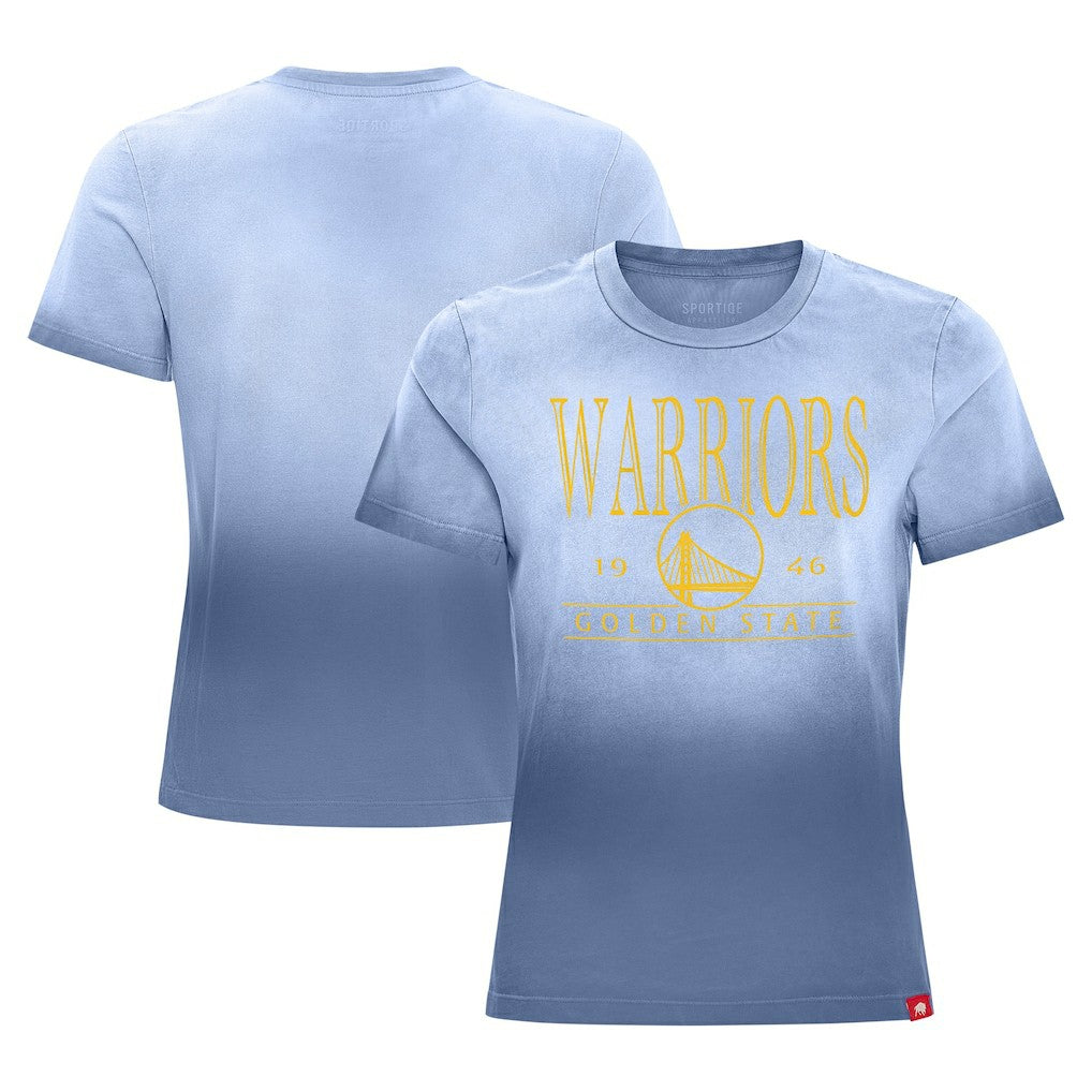 Golden State Warriors Sportiqe Women's Arcadia Sun-Dipped T-Shirt sale