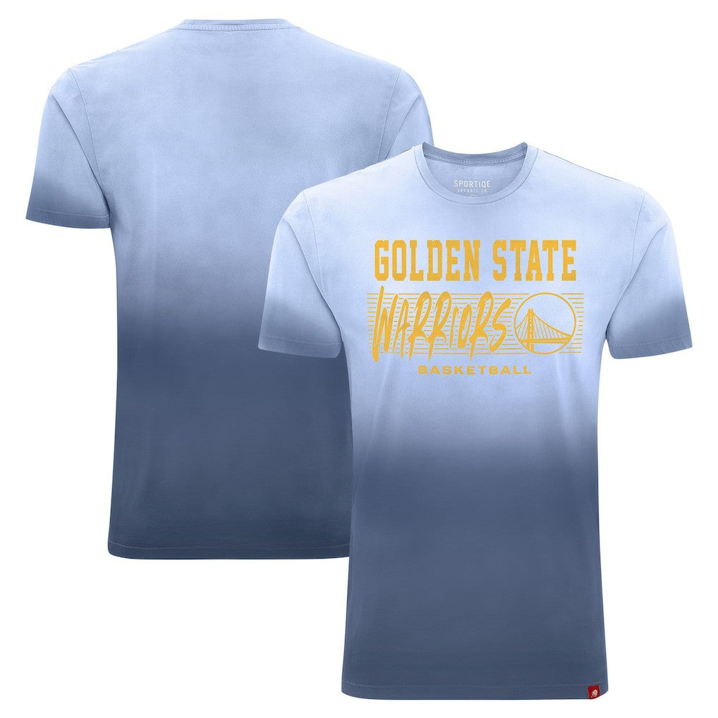 Golden State Warriors Sportiqe Unisex Bingham Sun-Fade T-Shirt sale