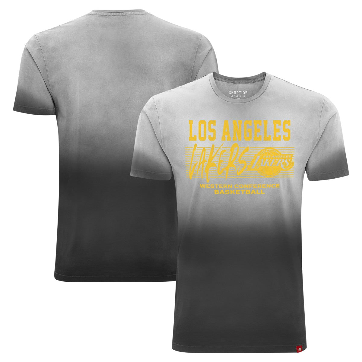 Los Angeles Lakers Sportiqe Unisex Bingham Sun-Fade T-Shirt