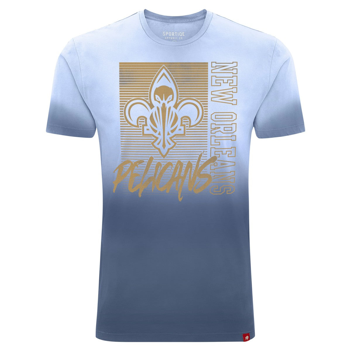 New Orleans Pelicans Sportiqe Unisex Bingham Sun-Fade T-Shirt