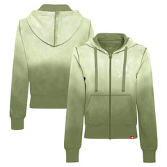 Boston Celtics Sportiqe Women's Carli Sun Fade Full-Zip Hoodie