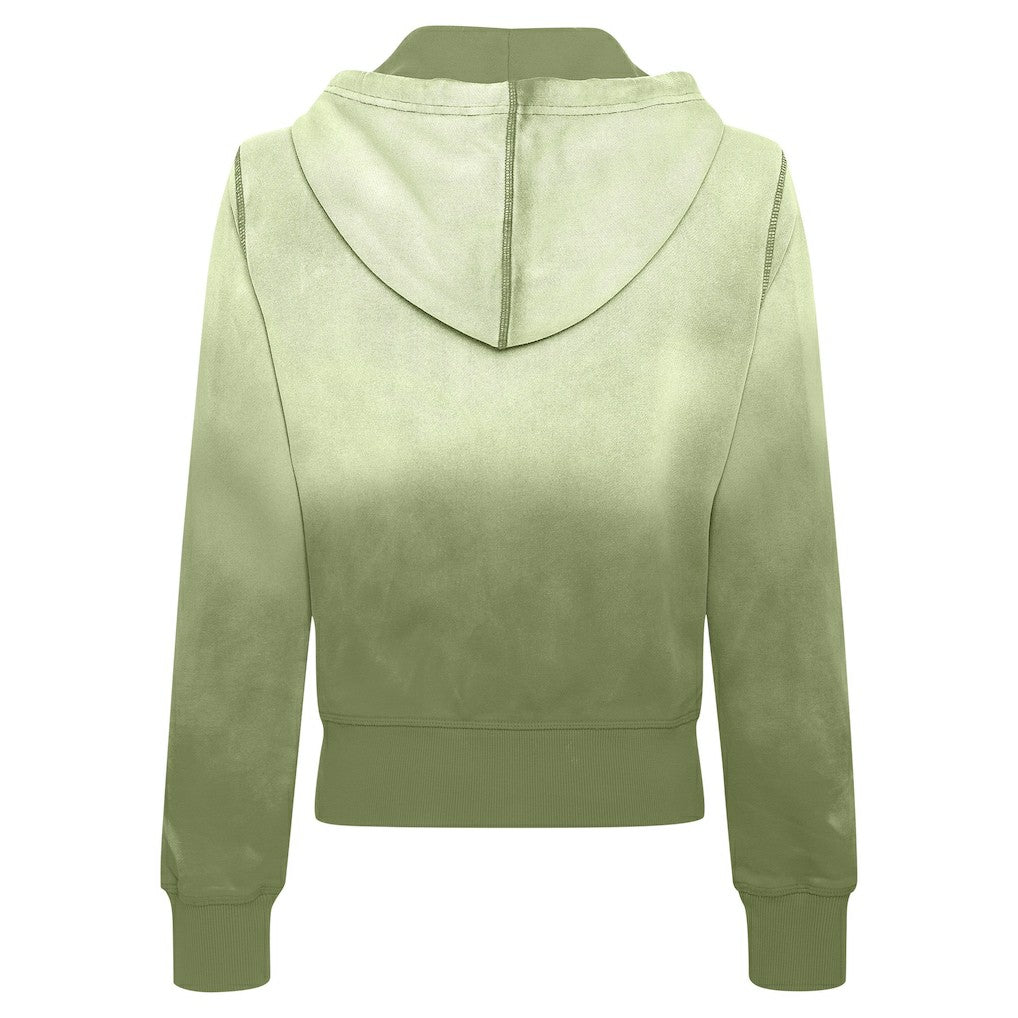 Boston Celtics Sportiqe Women's Carli Sun Fade Full-Zip Hoodie