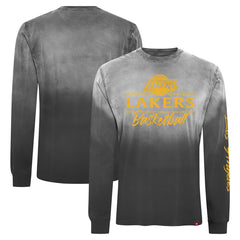 Los Angeles Lakers Sportiqe Unisex Mohave Sun-Dipped Long Sleeve T-Shirt