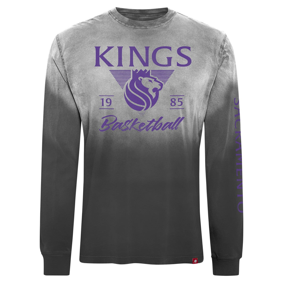 Sacramento Kings Sportiqe Unisex Mohave Sun-Dipped Long Sleeve T-Shirt