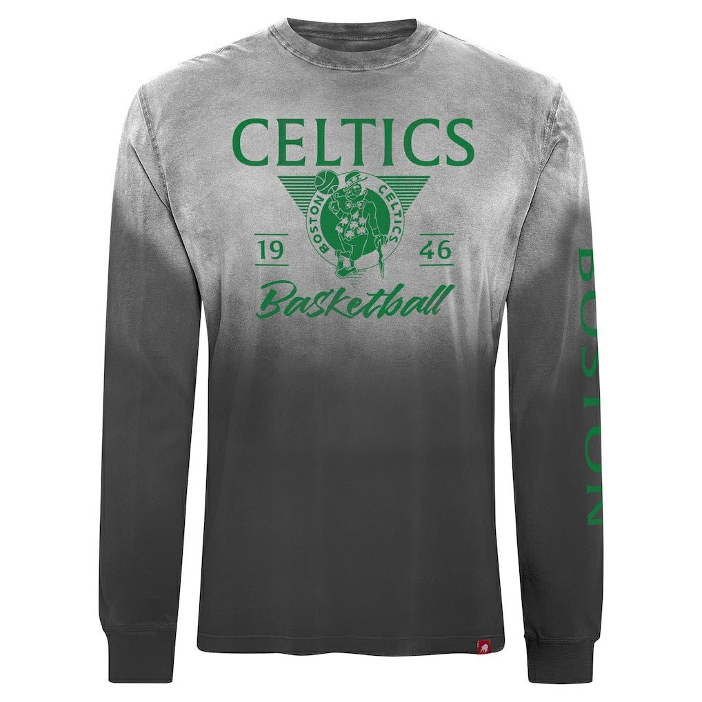 Boston Celtics Sportiqe Unisex Mohave Sun-Dipped Long Sleeve T-Shirt