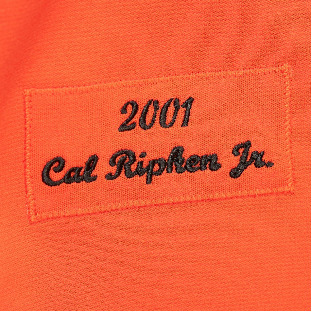 Orange Cal Ripken Jr. Baltimore Orioles Mitchell & Ness 2001 Cooperstown Collection Authentic Throwback Jersey
