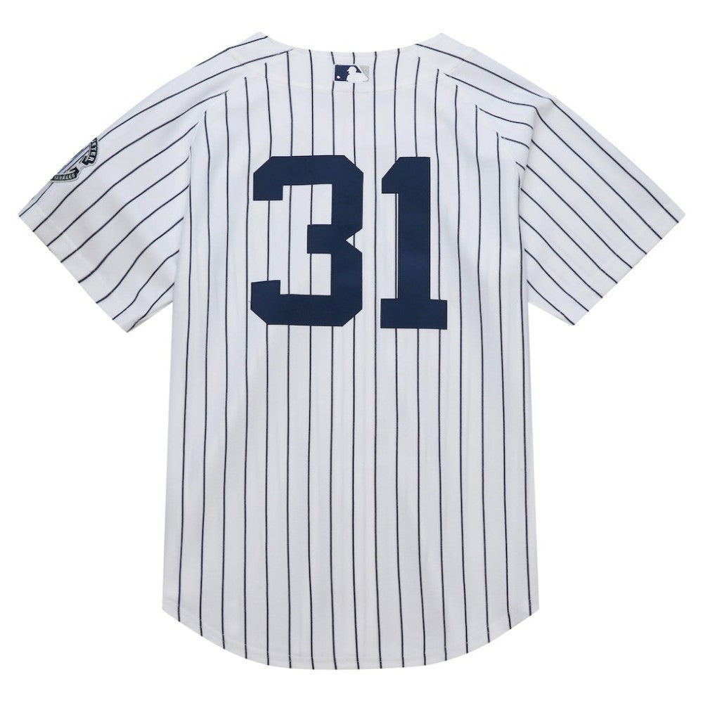 White Ichiro Suzuki New York Yankees Mitchell & Ness 2014 Cooperstown Collection Authentic Throwback Jersey