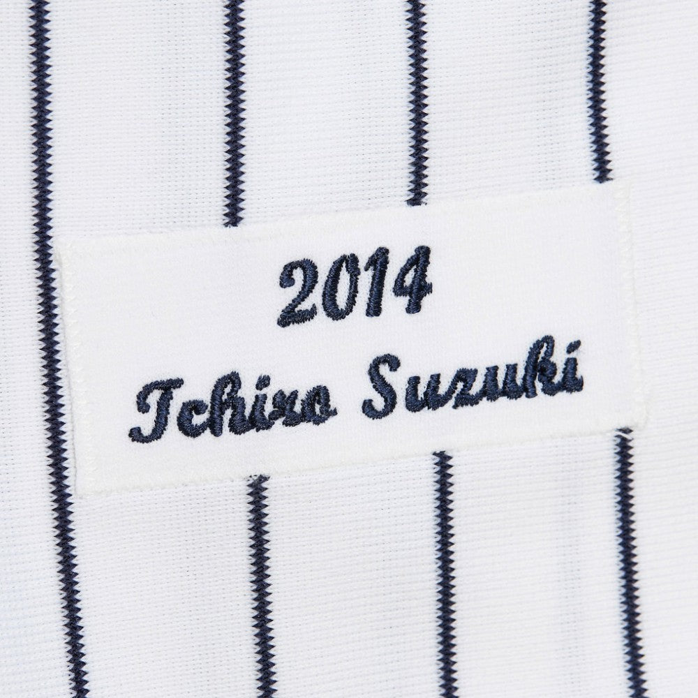 White Ichiro Suzuki New York Yankees Mitchell & Ness 2014 Cooperstown Collection Authentic Throwback Jersey