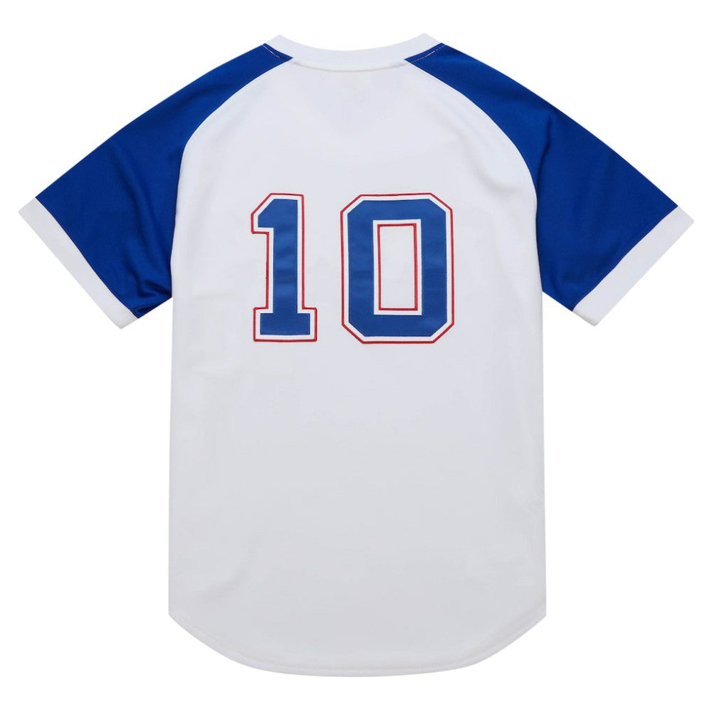 White Chipper Jones Atlanta Braves Mitchell & Ness 2004 Cooperstown Collection Authentic Throwback Jersey