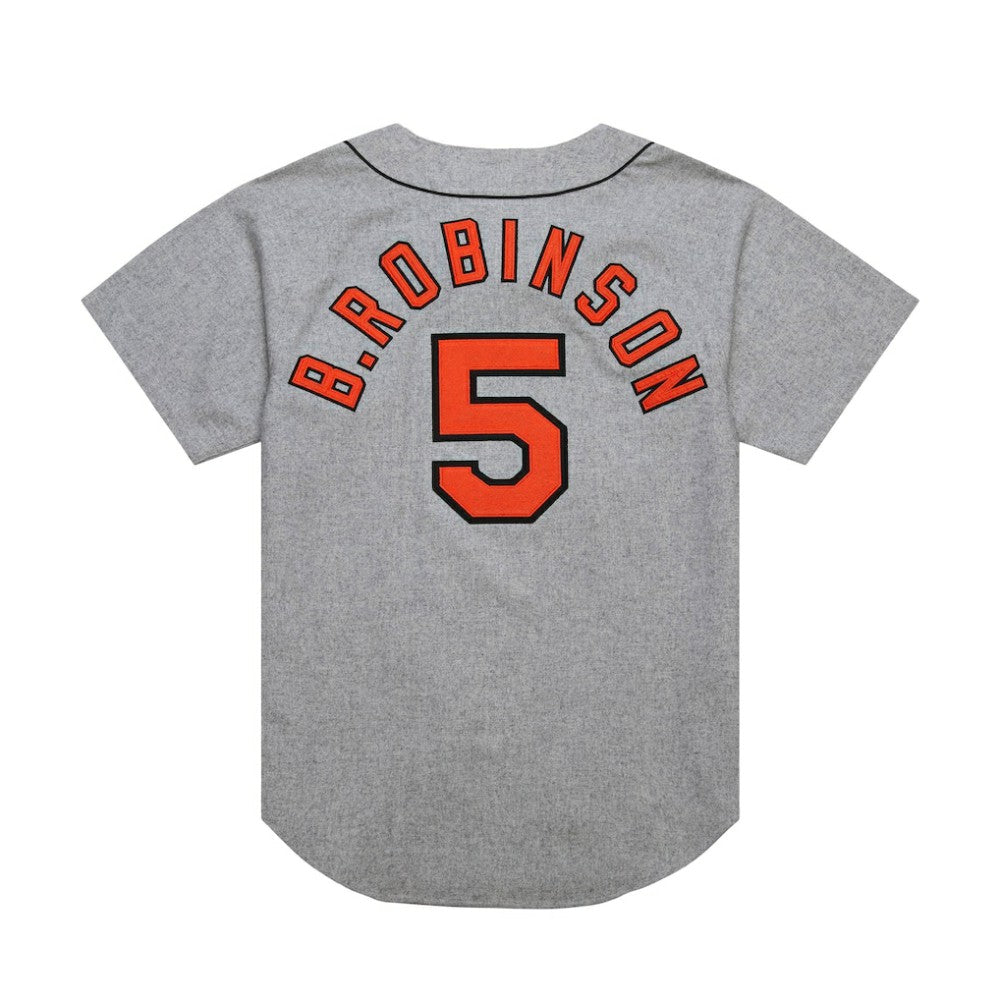 Gray Brooks Robinson Baltimore Orioles Mitchell & Ness Cooperstown Collection 1966 Authentic Jersey