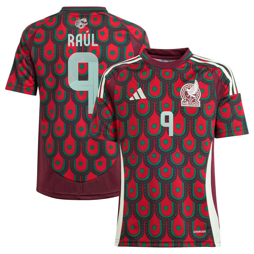 Raul Jimenez Mexico National Team Youth 2024 Home Replica Player Jersey