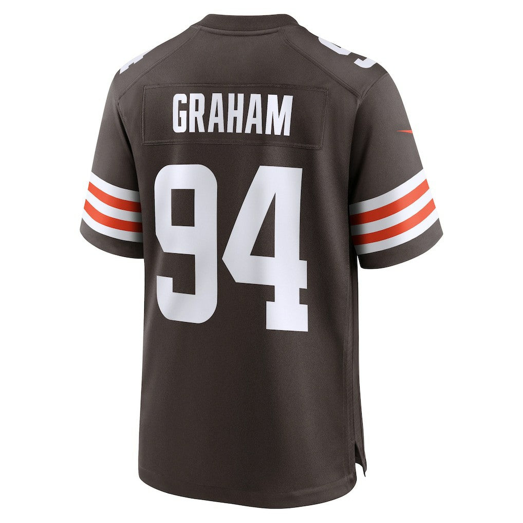 Mason Graham  2025 NFL Draft First Round Pick Game Jersey - Cleveland Browns Jerseys