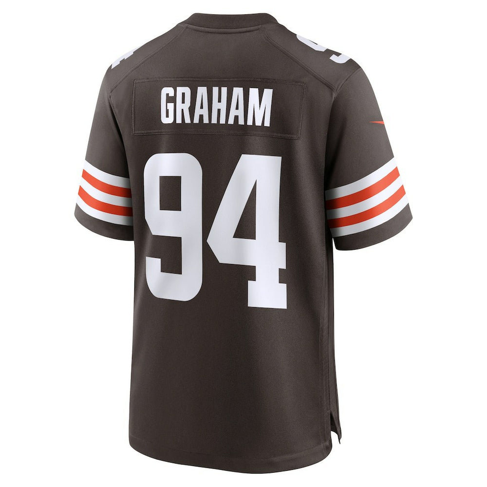 Mason Graham  2025 NFL Draft First Round Pick Game Jersey - Cleveland Browns Jerseys