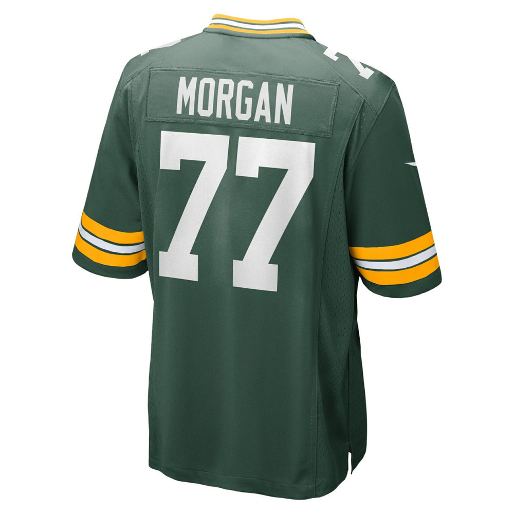 Jordan Morgan  Player Game Jersey - Green Bay Packers Jerseys