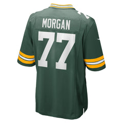 Jordan Morgan  Player Game Jersey - Green Bay Packers Jerseys