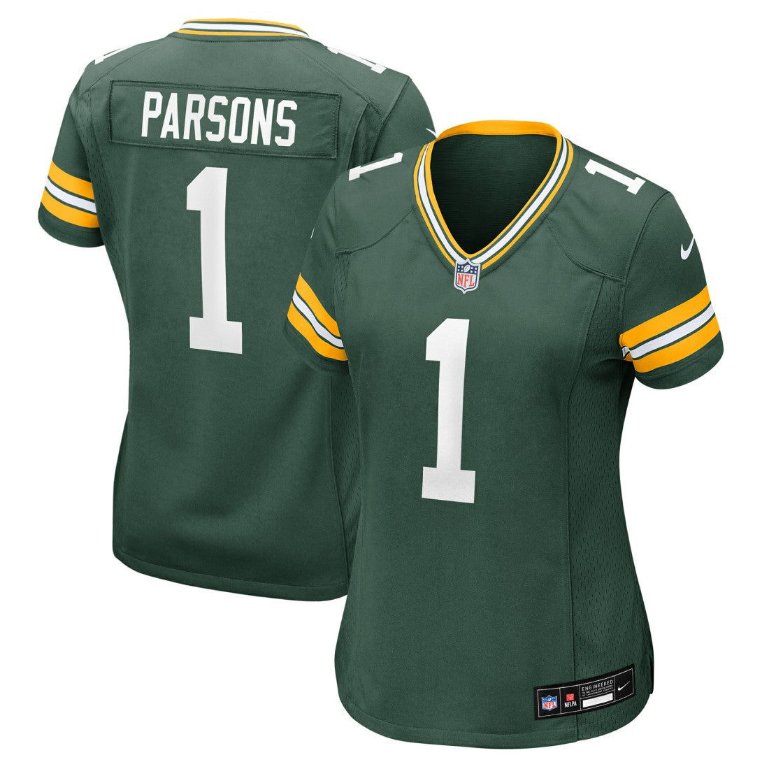 Micah Parsons  Women's Game Player Jersey - Green Bay Packers Jerseys