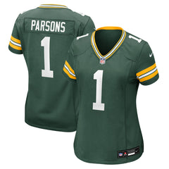 Micah Parsons  Women's Game Player Jersey - Green Bay Packers Jerseys