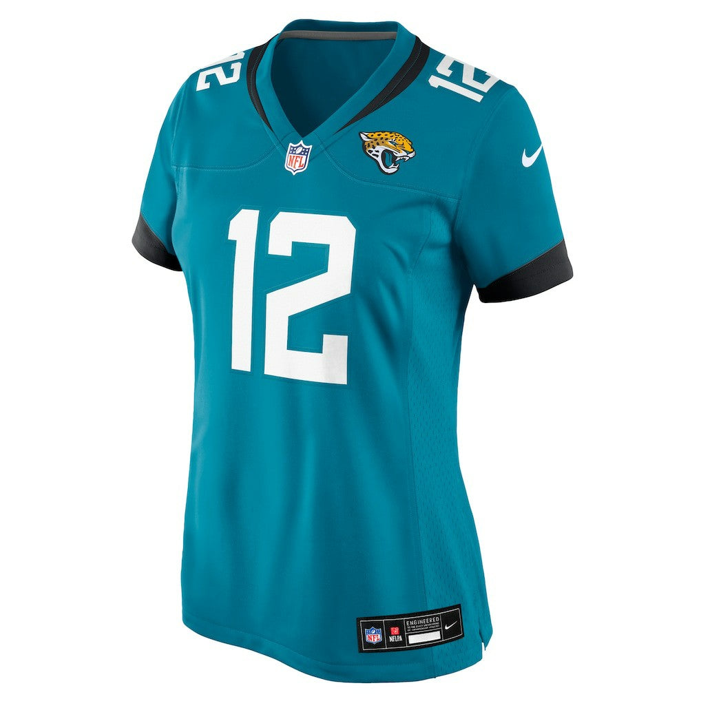 Travis Hunter  Women's 2025 NFL Draft First Round Pick Team Game Player Jersey - Jacksonville Jaguars Jerseys