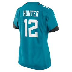 Travis Hunter  Women's 2025 NFL Draft First Round Pick Team Game Player Jersey - Jacksonville Jaguars Jerseys