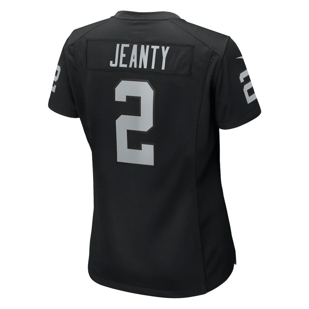 Ashton Jeanty  Women's 2025 NFL Draft First Round Pick Team Game Jersey - Las Vegas Raiders Jerseys