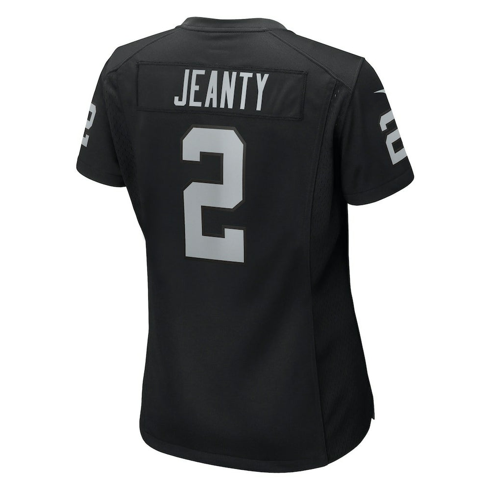 Ashton Jeanty  Women's 2025 NFL Draft First Round Pick Team Game Jersey - Las Vegas Raiders Jerseys