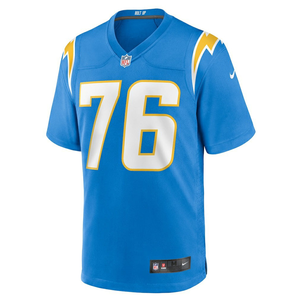Joe Alt  Player Game Jersey - Los Angeles Chargers Jerseys