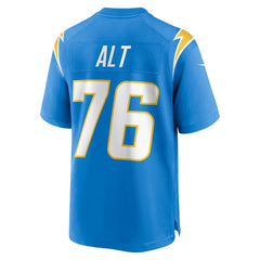 Joe Alt  Player Game Jersey - Los Angeles Chargers Jerseys