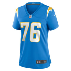 Joe Alt  Women's 2024 NFL Draft First Round Pick Player Game Jersey - Los Angeles Chargers Jerseys