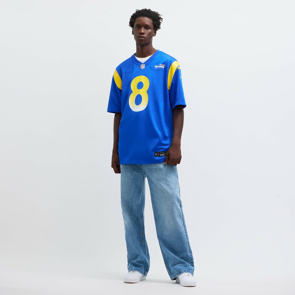 Jared Verse  Player Game Jersey - Los Angeles Rams Jerseys