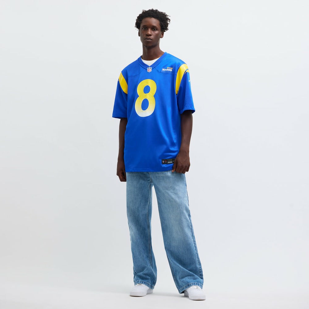 Jared Verse  Player Game Jersey - Los Angeles Rams Jerseys
