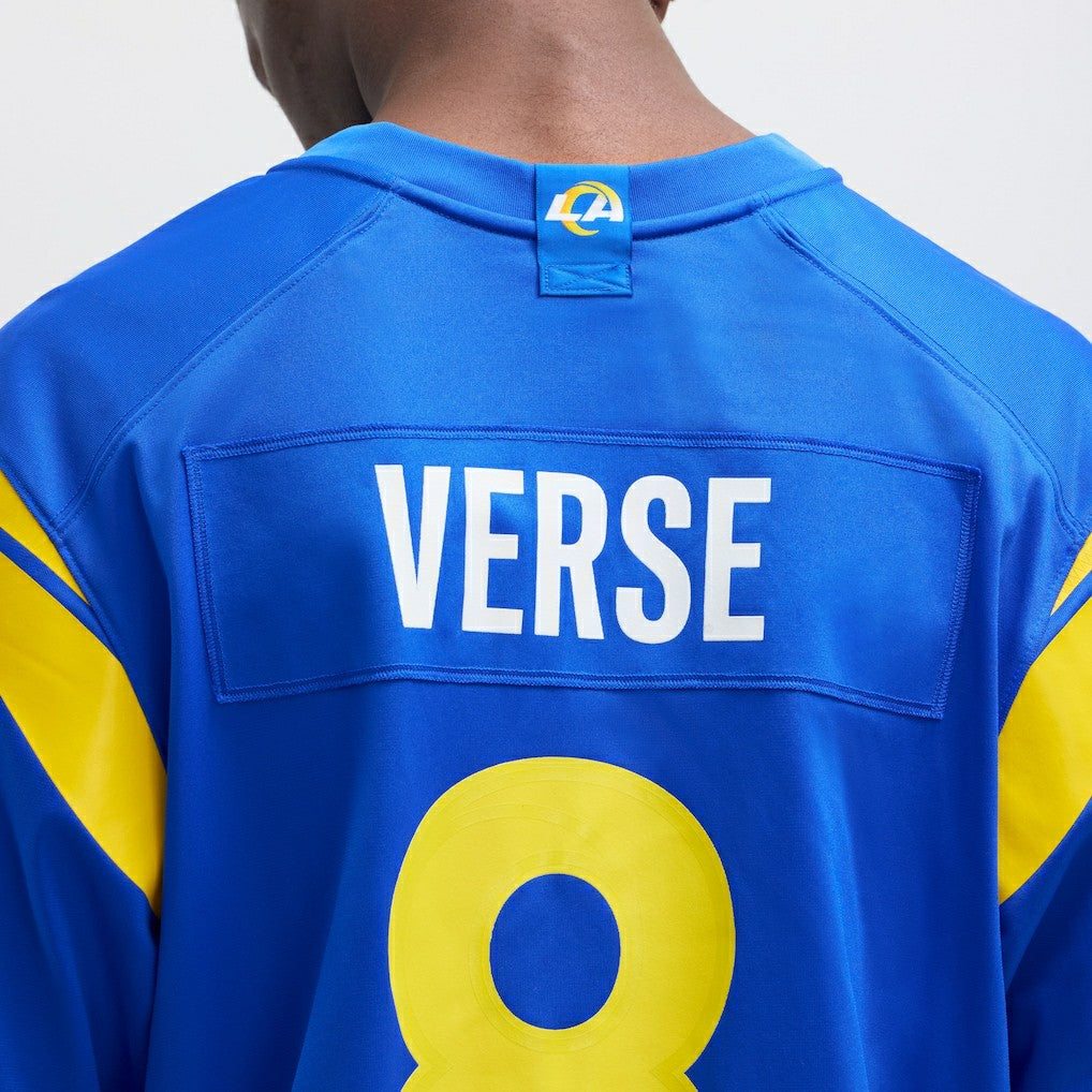 Jared Verse  Player Game Jersey - Los Angeles Rams Jerseys