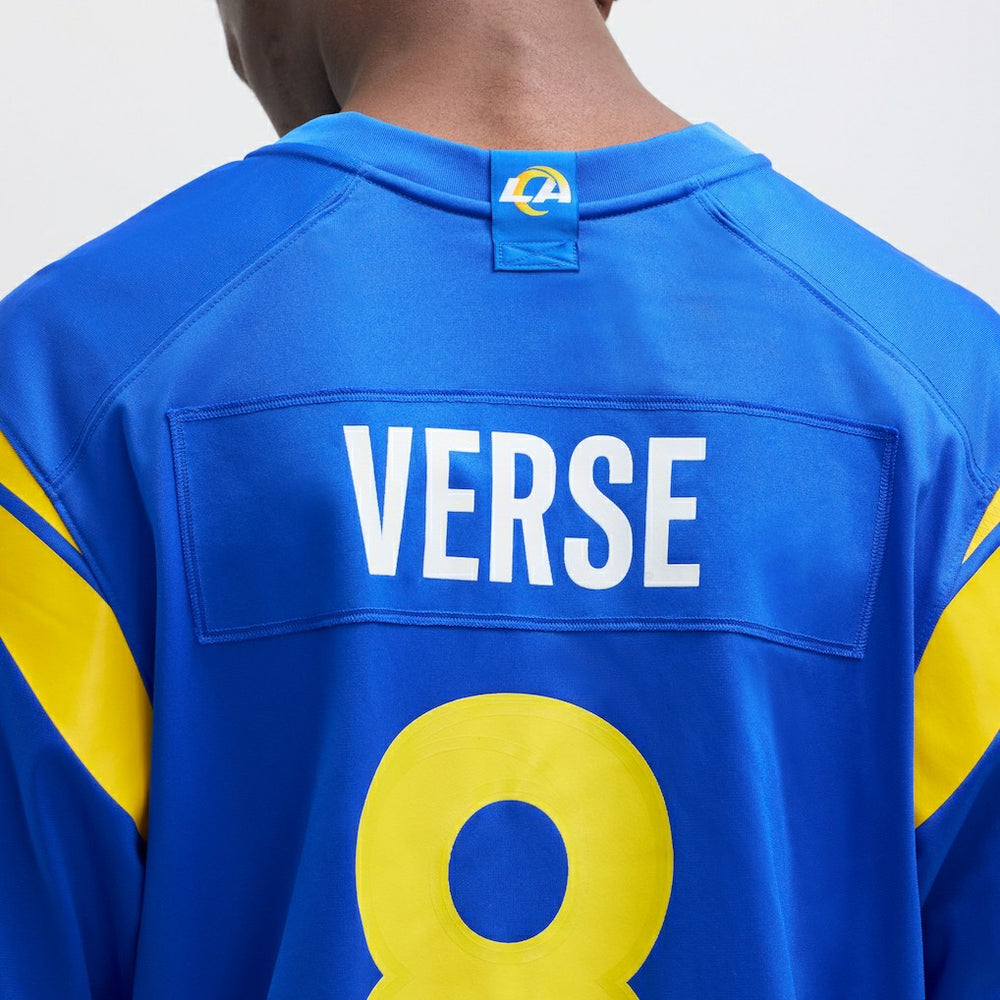 Jared Verse  Player Game Jersey - Los Angeles Rams Jerseys