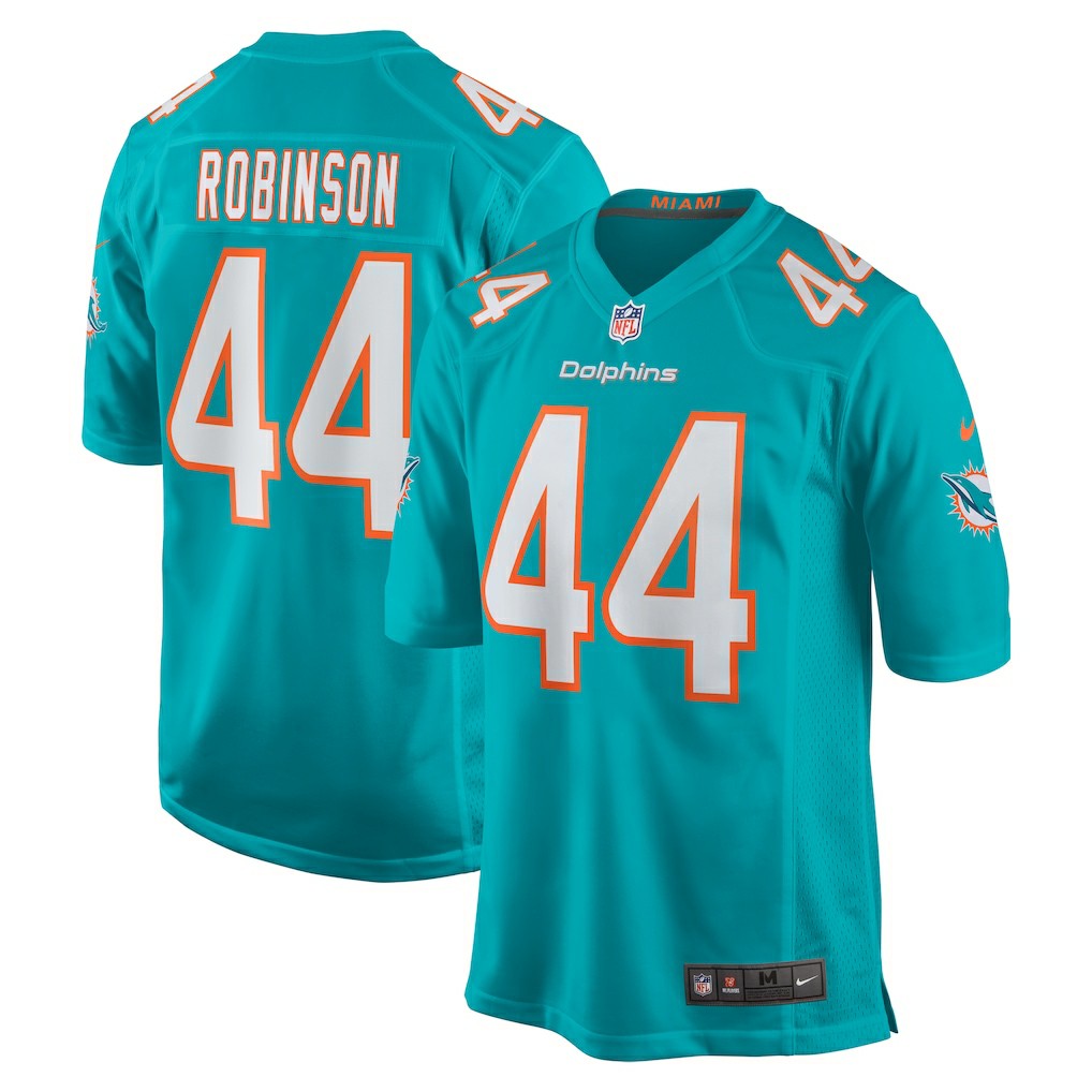 Chop Robinson  Player Game Jersey - Miami Dolphins Jerseys