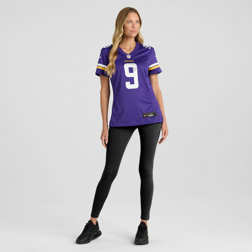 J.J. McCarthy  Women's Player Game Jersey - Minnesota Vikings Jerseys