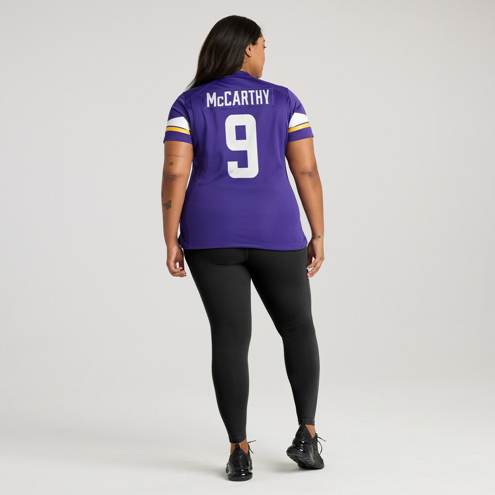 J.J. McCarthy  Women's Player Game Jersey - Minnesota Vikings Jerseys