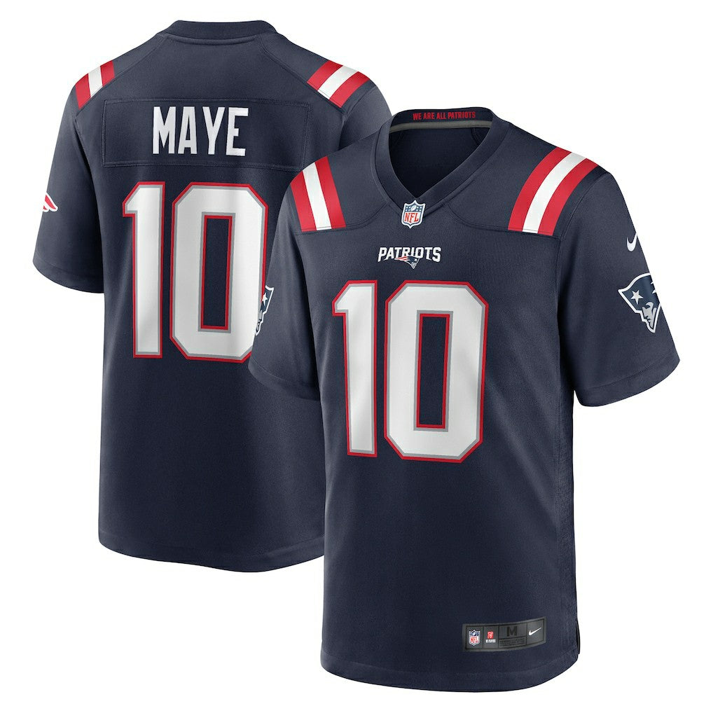 Drake Maye  Player Game Jersey - New England Patriots Jerseys