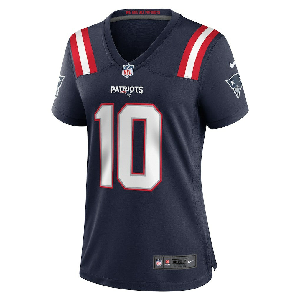 Drake Maye  Women's Player Game Jersey - New England Patriots Jerseys