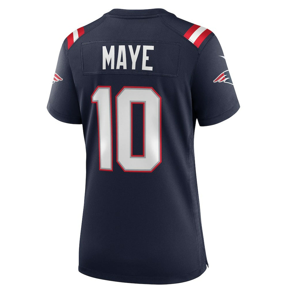 Drake Maye  Women's Player Game Jersey - New England Patriots Jerseys