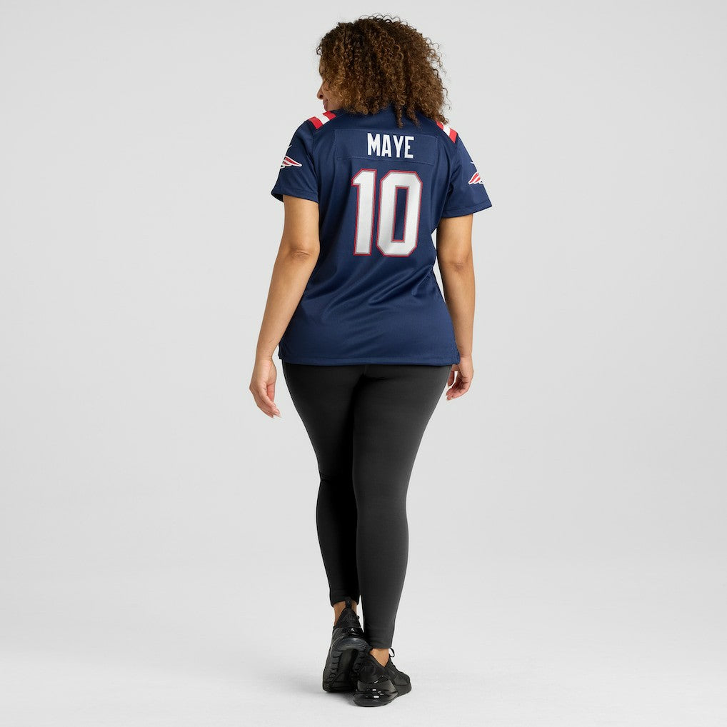 Drake Maye  Women's Player Game Jersey - New England Patriots Jerseys