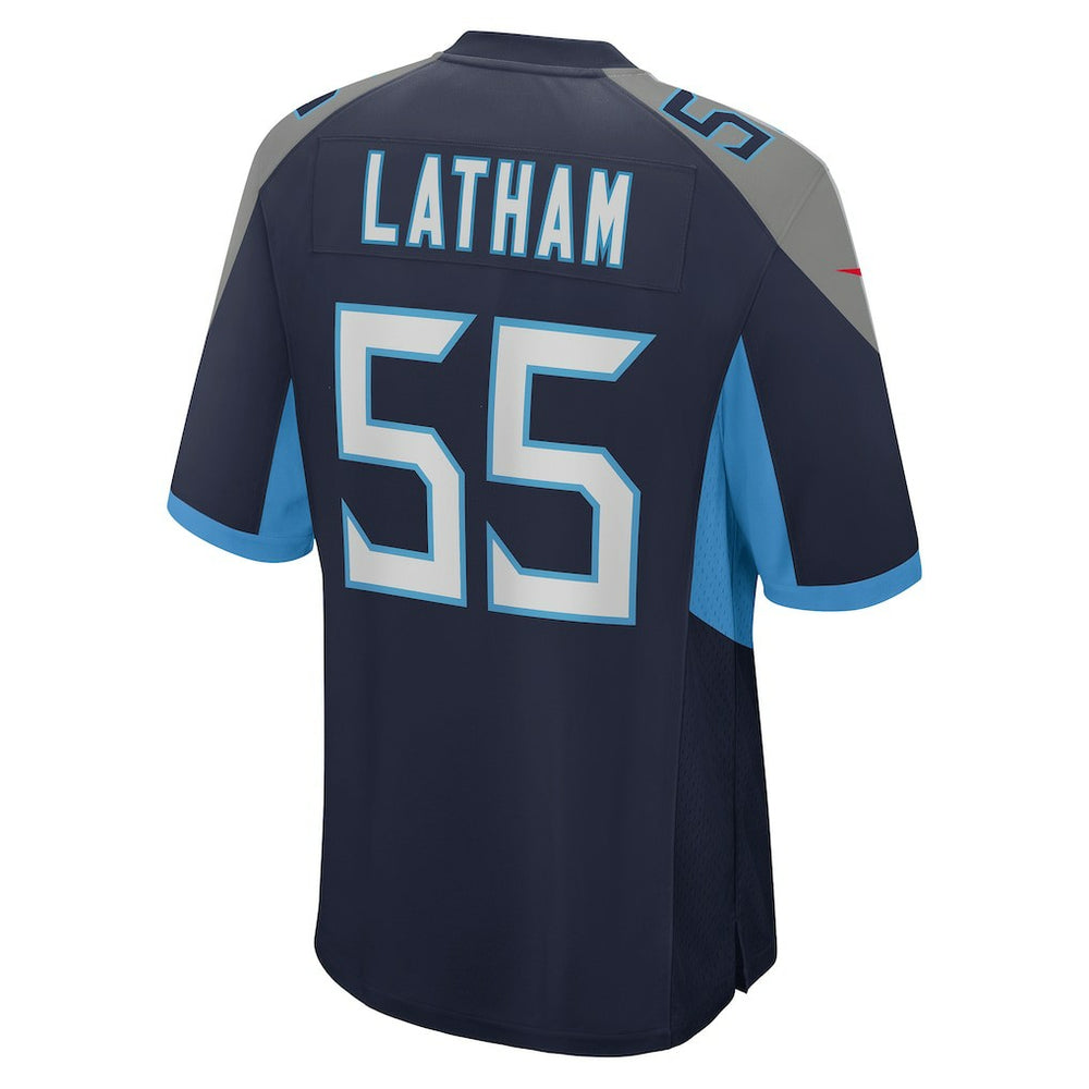 JC Latham  Player Game Jersey - Tennessee Titans Jerseys